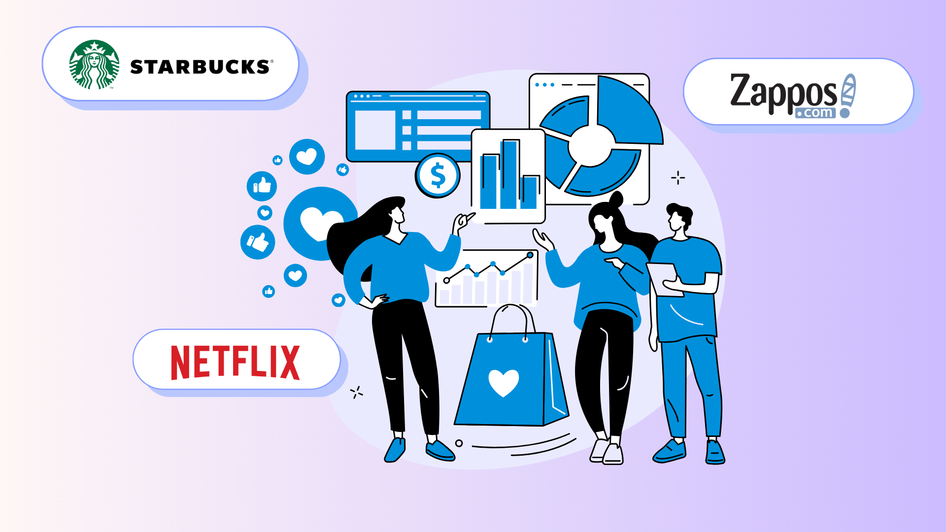 Customer Success Stories: Zappos, Starbucks, and Amazon